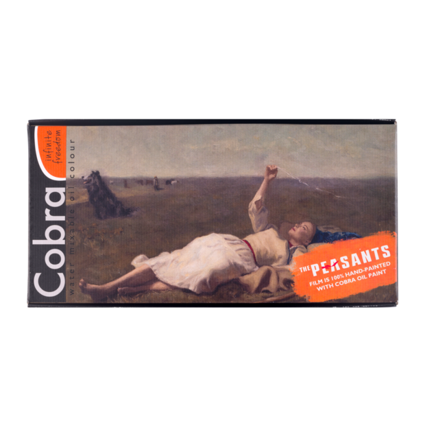 10 x 40 ML 'The Peasants' Landscape set Cobra Artist watermengbare olieverf