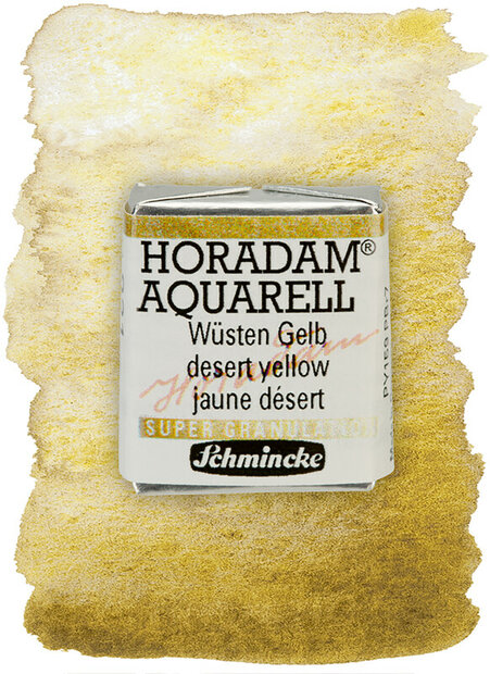 Desert Yellow Horadam Aquarelverf Schmincke (Serie 3) 1/2 napje Kleur 921
