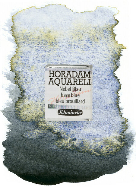 Haze Blue Horadam Aquarelverf Schmincke (Serie 3) 1/2 napje Kleur 967