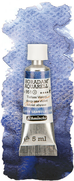 Deep Sea Violet Horadam Aquarelverf Schmincke (Serie 3) 5 ML Kleur 951