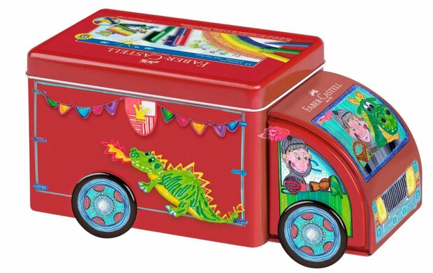 33 viltstiften in "Vrachtwagen" set Faber-Castell