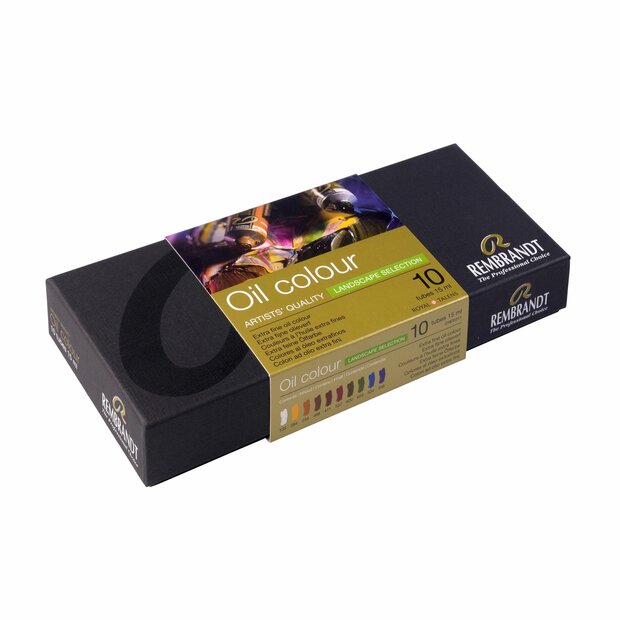 10 x 15 ML Landschapselectie  Rembrandt Olieverf Royal Talens  Set 311