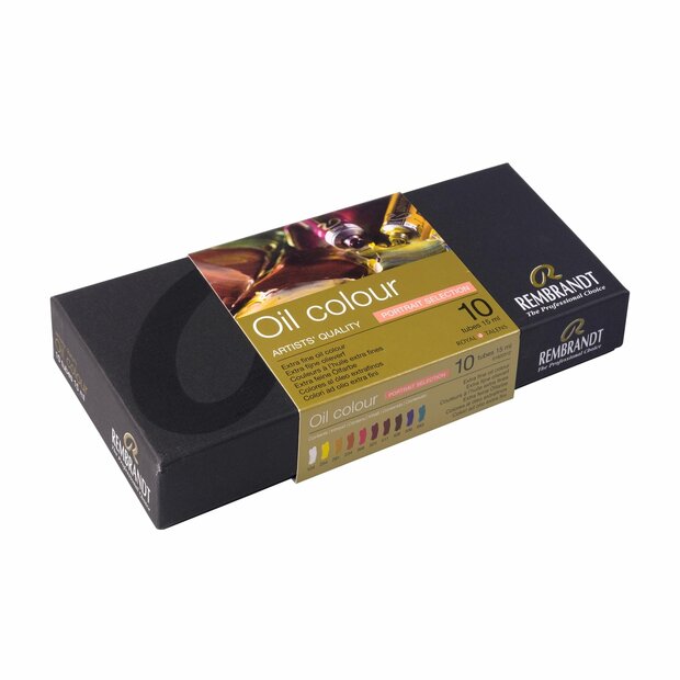 10 x 15 ML Portretselectie  Rembrandt Olieverf Royal Talens  Set 312