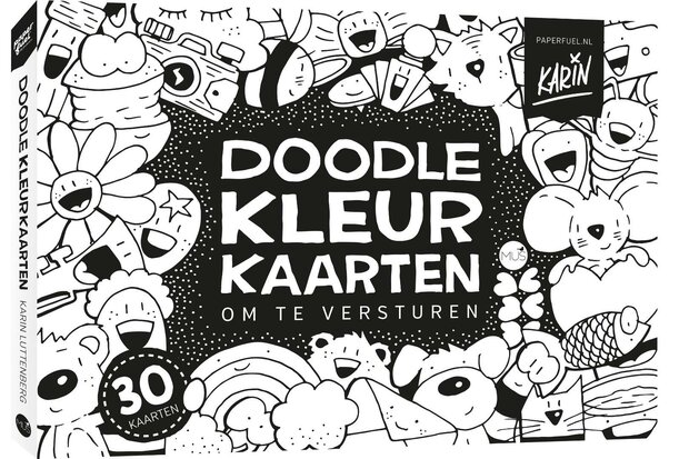 Paperfuel - Doodlekaarten om te versturen door Karin Luttenberg 