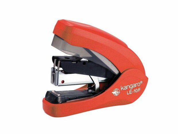 Nietmachine Kangaro LE-10F rood flat clinch max 20 vel