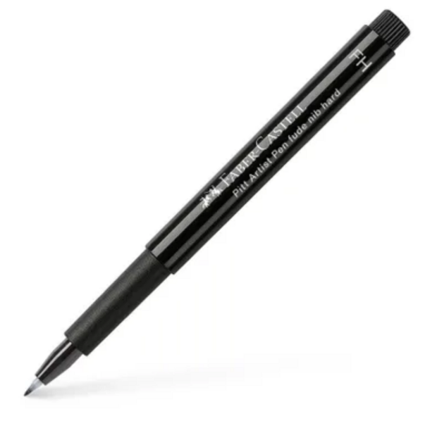 Zwart Pitt Artist Pen Tekenstift FH Kleur 199
