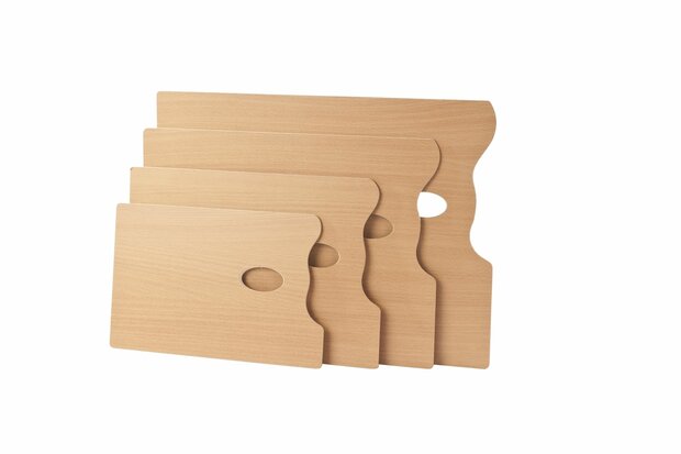 Mabef Houten rechthoekig palet Talens 35 x 45cm