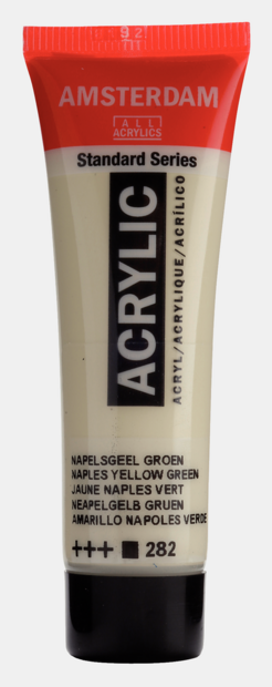 Napelsgeel Groen Amsterdam Standard Series  Acrylverf 20 ML Kleur 282