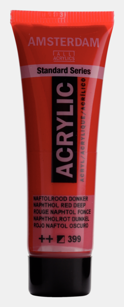 Naftolrood Donker Amsterdam Standard Series  Acrylverf 20 ML Kleur 399