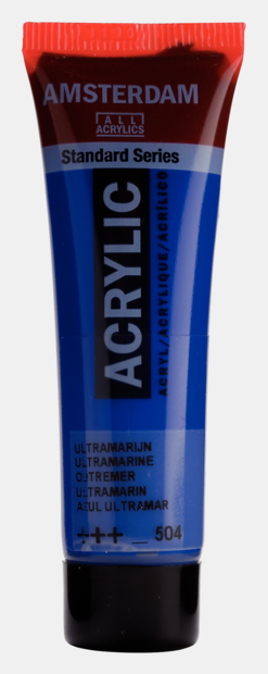 Ultramarijn Amsterdam Standard Series  Acrylverf 20 ML Kleur 504
