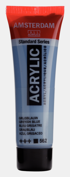 Grijsblauw Amsterdam Standard Series  Acrylverf 20 ML Kleur 562