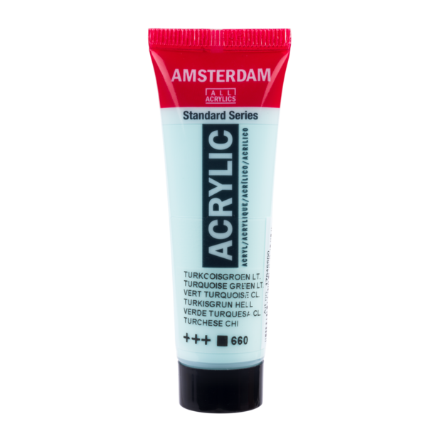 Turqouise Groen Licht Amsterdam Standard Series  Acrylverf 20 ML Kleur 660