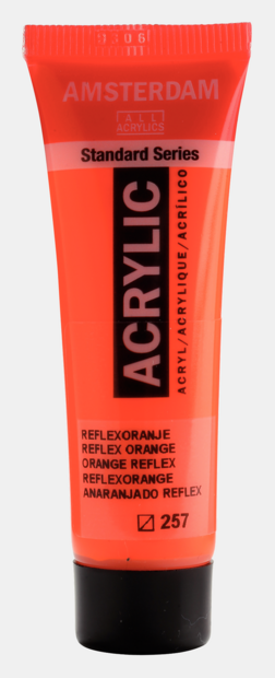Reflexoranje Amsterdam Standard Series Specialties Acrylverf 20 ML Kleur 257