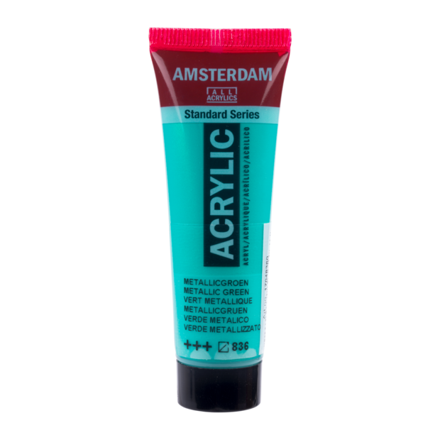 Metallic Groen Amsterdam Standard Series Specialties Acrylverf 20 ML Kleur 836