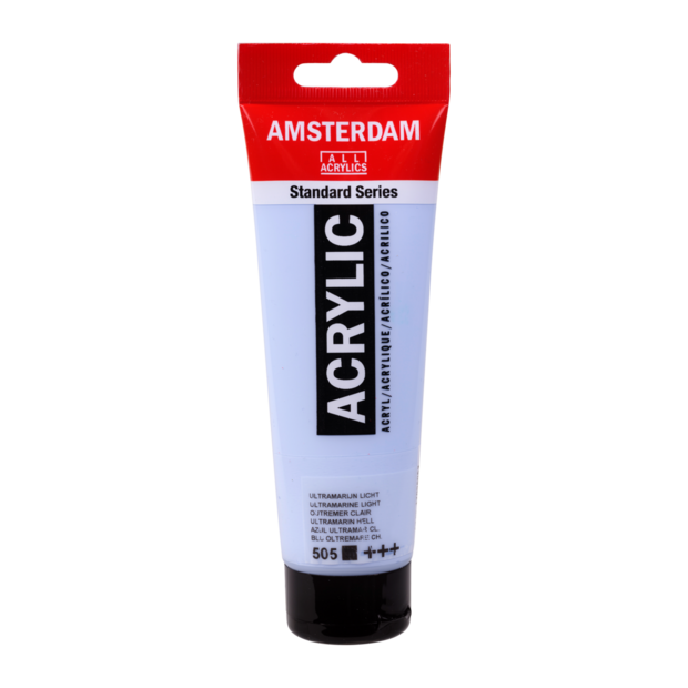 Ultramarijn Licht Amsterdam Standard Series  Acrylverf 120 ML Kleur 505