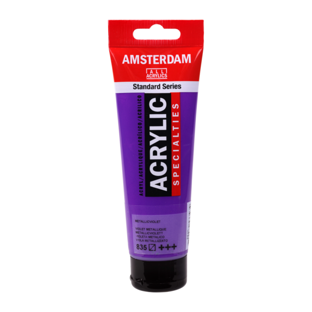 Metallic Violet Amsterdam Standard Series Specialties Acrylverf 120 ML Kleur 835