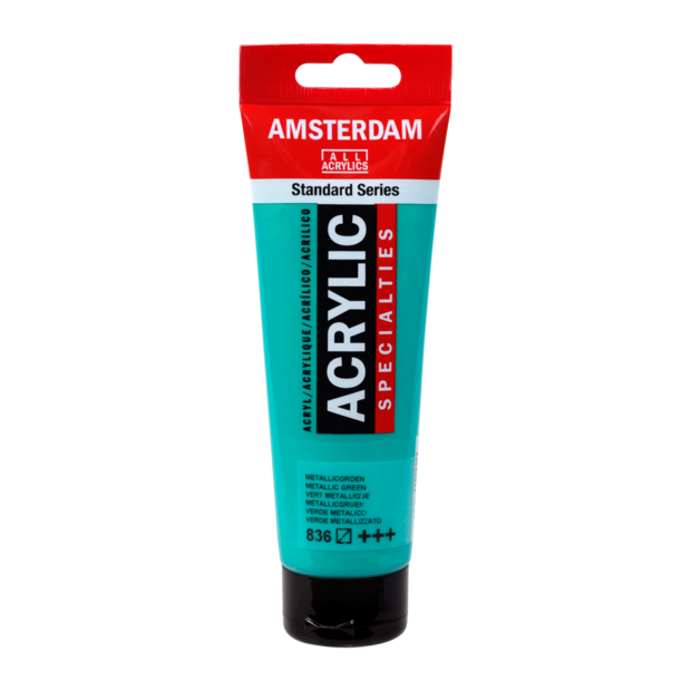 Metallic Groen Amsterdam Standard Series Specialties Acrylverf 120 ML Kleur 836