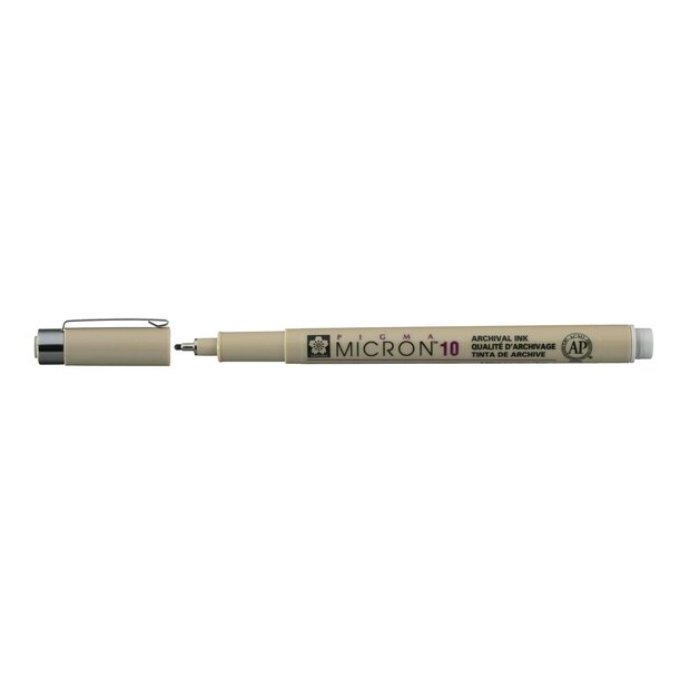 Sakura Pigma Micron 10 0,60 mm Koelgrijs