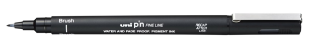 Brushpunt Uni Pin fineliner zwart