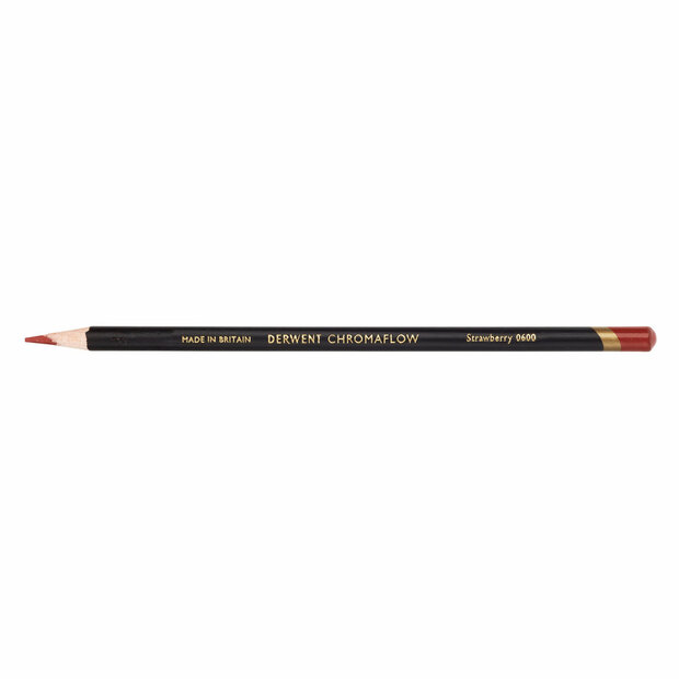 Strawberry Chromaflow potlood / pencil van Derwent Kleur 060