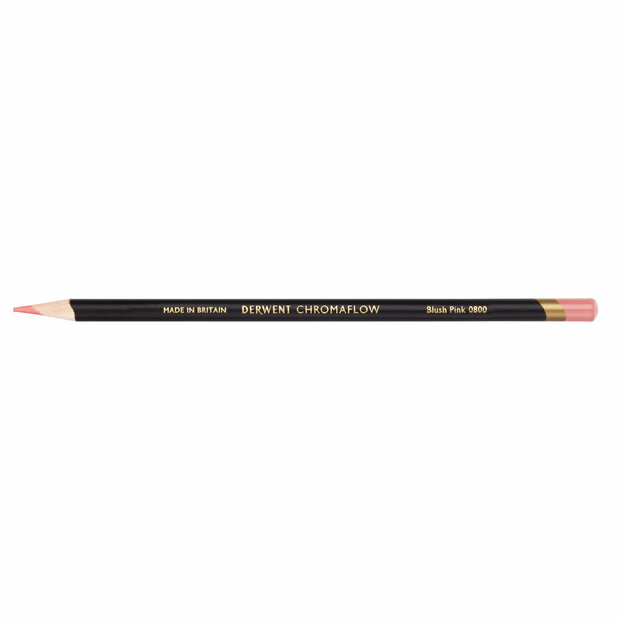 Blush Pink Chromaflow potlood / pencil van Derwent Kleur 080