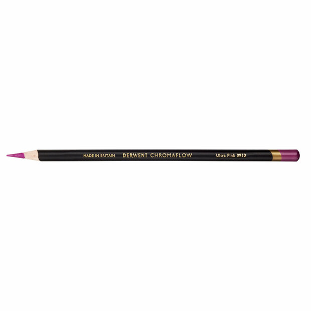 Ultra Pink Chromaflow potlood / pencil van Derwent Kleur 091