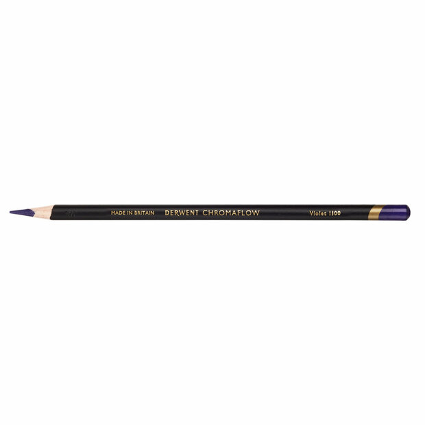 Violet Chromaflow potlood / pencil van Derwent Kleur 110