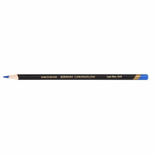 Lapis Blue Chromaflow potlood / pencil van Derwent Kleur 121