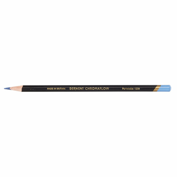 Periwinkle Chromaflow potlood / pencil van Derwent Kleur 123