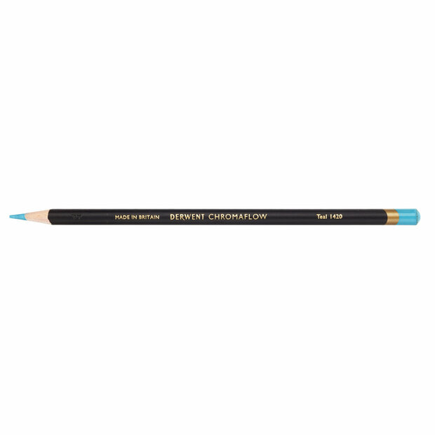 Teal Chromaflow potlood / pencil van Derwent Kleur 142