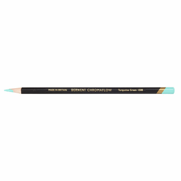 Turquoise Green Chromaflow potlood / pencil van Derwent Kleur 150