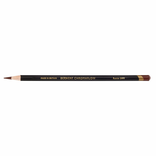 Raisin Chromaflow potlood / pencil van Derwent Kleur 200
