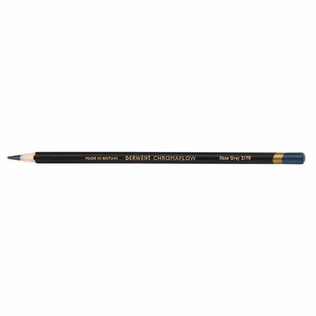 Slate Grey Chromaflow potlood / pencil van Derwent Kleur 217
