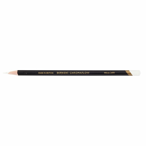 White Chromaflow potlood / pencil van Derwent Kleur 240