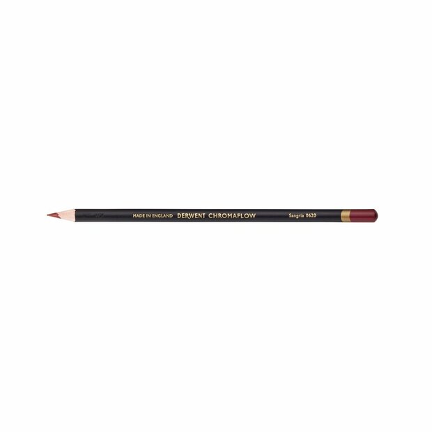 Sangria Chromaflow potlood / pencil van Derwent Kleur 0620
