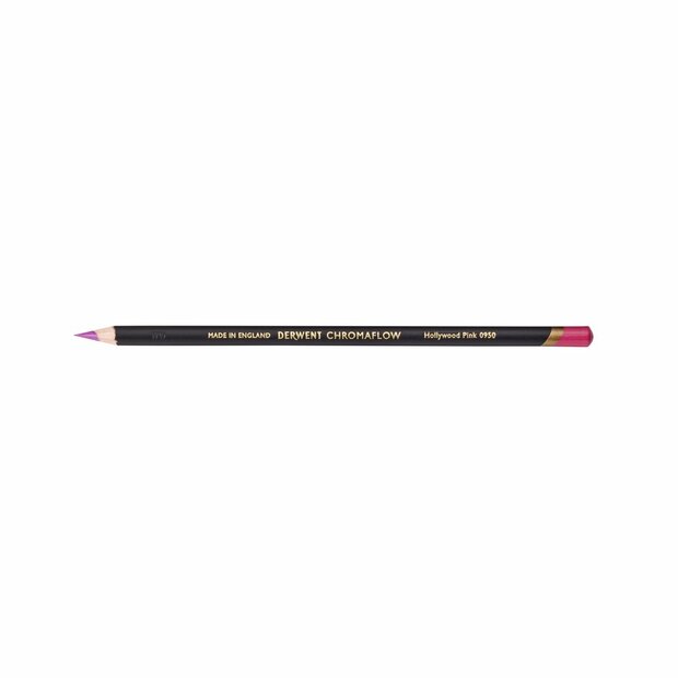 Hollywood Pink Chromaflow potlood / pencil van Derwent Kleur 0950