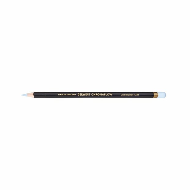 Carolina Blue Chromaflow potlood / pencil van Derwent Kleur 1240
