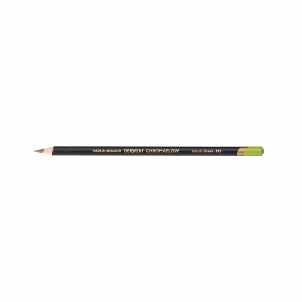 Lincoln Green Chromaflow potlood / pencil van Derwent Kleur 1832