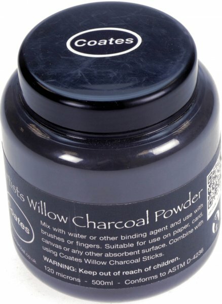 Coates Artist Willow Charcoal Powder 500 ML