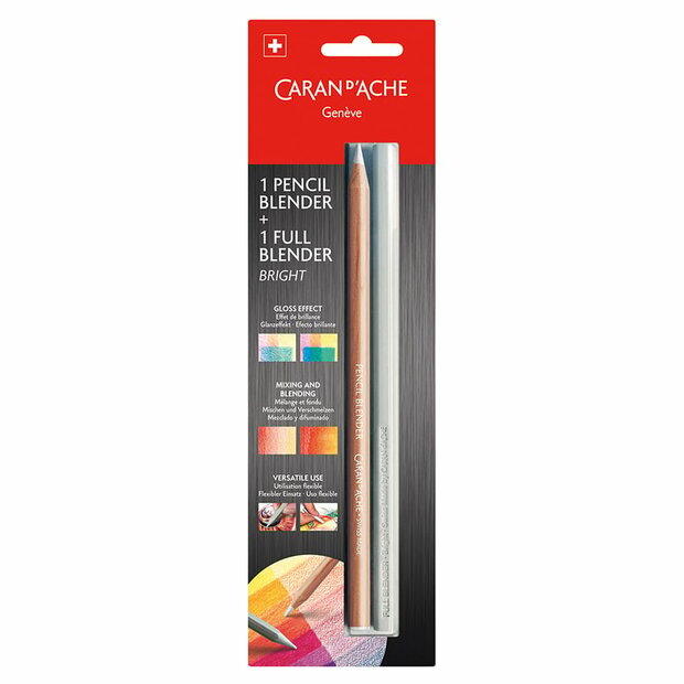 Blender set met 1 full blender &amp; 1 blender potlood Caran d'Ache