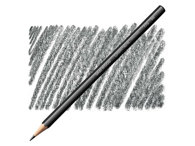 9B Graphite / Grafiet potlood Caran d'Ache Grafwood