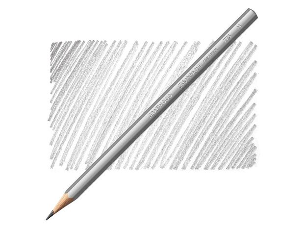 H Graphite / Grafiet potlood Caran d'Ache Grafwood