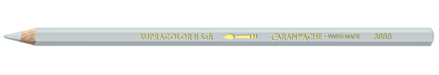 Lichtgrijs / Light Grey Caran d'Ache Supracolor Aquarelpotlood / pencil Kleur 003