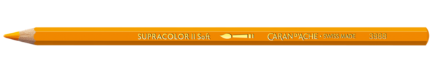 Oranje / Orange Caran d'Ache Supracolor Aquarelpotlood / pencil Kleur 030