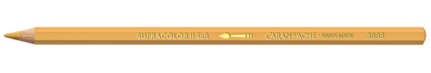 Oker Licht / Light Ochre Caran d'Ache Supracolor Aquarelpotlood / pencil Kleur 032