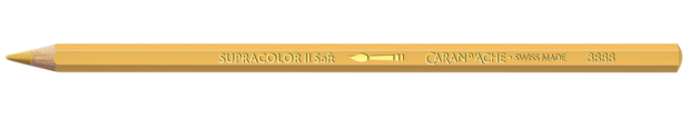 Goudoker / Golden Ochre Caran d'Ache Supracolor Aquarelpotlood / pencil Kleur 033