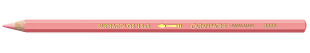 Rozezalm / Salmon Pink Caran d'Ache Supracolor Aquarelpotlood / pencil Kleur 071