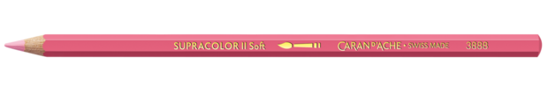 Roze / Pink Caran d'Ache Supracolor Aquarelpotlood / pencil Kleur 081