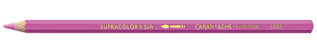 Purprelicht / Light Purple Caran d'Ache Supracolor Aquarelpotlood / pencil Kleur 091