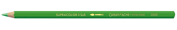 Geelgroen / Yellow Green Caran d'Ache Supracolor Aquarelpotlood / pencil Kleur 230